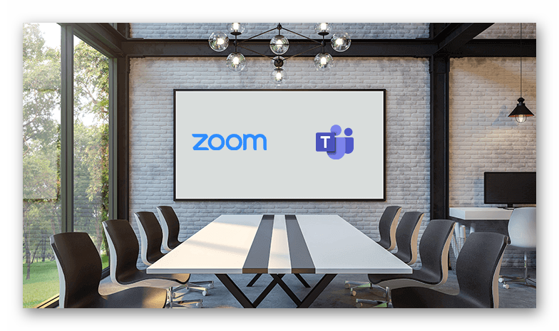 Microsoft Teams and Zoom Image