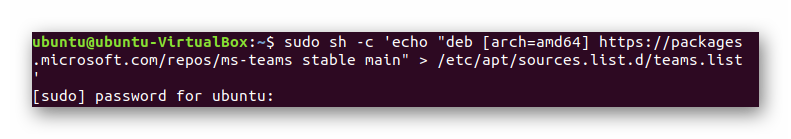 Ubuntu Terminal echo command